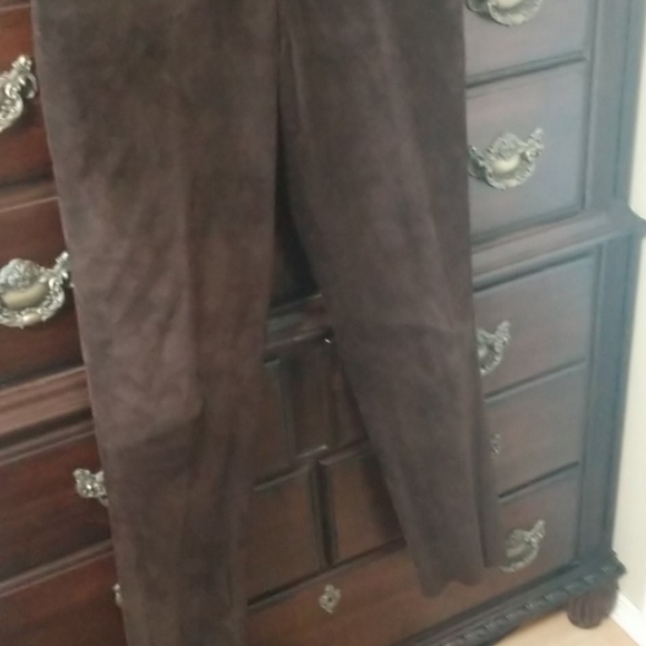 Vintage 100 Genuine Leather Pants - Picture 6 of 10